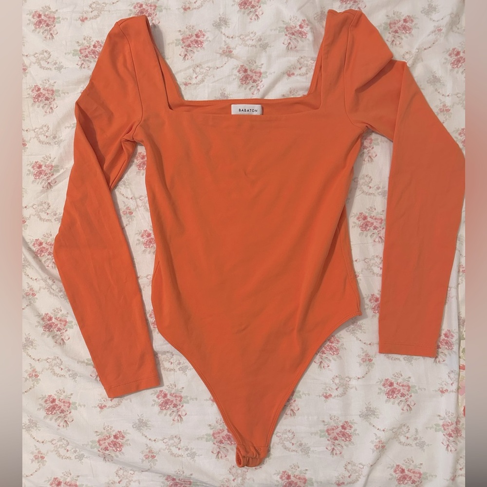 Aritzia Babaton Body Suit - Orange size M